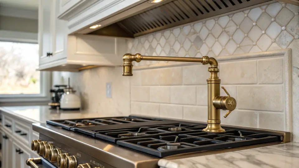 Illustration of a kitchen remodeling project