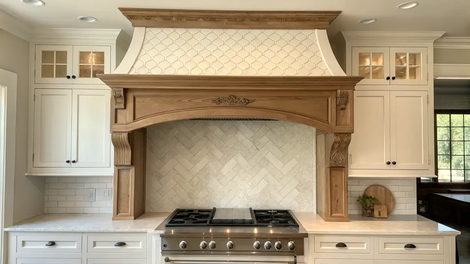 Illustration of a kitchen remodeling project