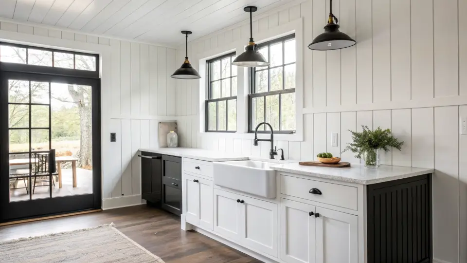 Illustration of a kitchen remodeling project